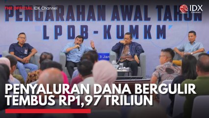 Penyaluran Dana Bergulir Tembus Rp1,97 Triliun
