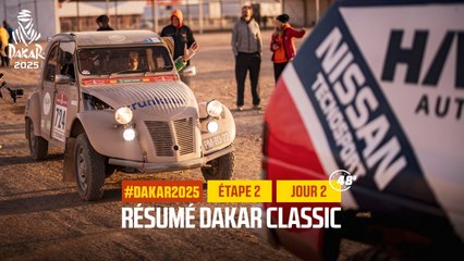 Résumé Dakar Classic - Étape 2 - #Dakar2025