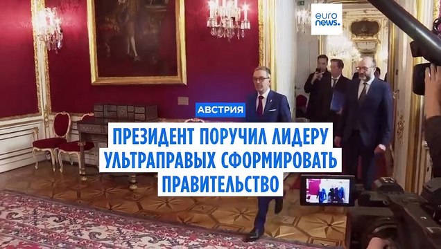 Президент Австрии поручил лидеру ультраправых сформировать правительство