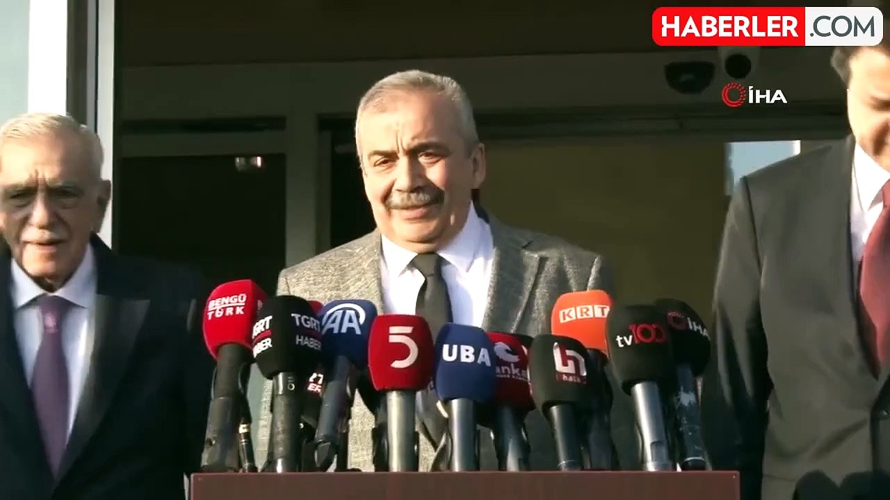 DEM Parti İmralı Heyeti, Saadet Partisi Genel Başkanı Arıkan'ı Ziyaret Etti