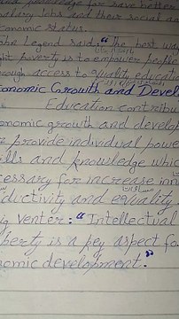 Content writer Topic book 📚 Importance of education Economic empowerment part 6th