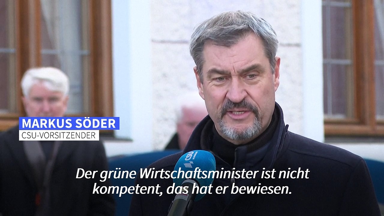 Markus Söder: 'Schwarz-Grün würde nur die AfD stärken'
