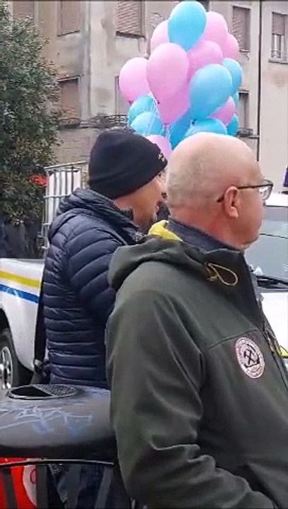 Epifania a Coccaglio, la Befana scende dal campanile