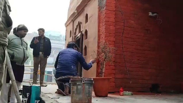 भगवमय हुआ कार्तिकेय महादेव मंदिर, 46 साल बाद हुई मंदिर पर रंगाई पुताई , CCTV कैमरे से लैस है मंदिर