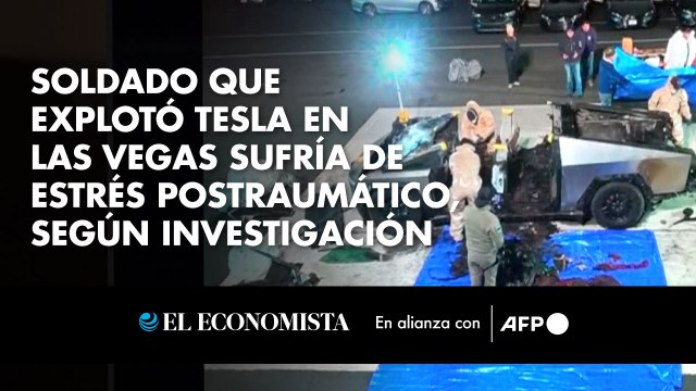 Soldado que explotó Tesla en Las Vegas sufría de estrés postraumático, según investigación
