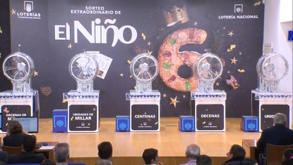 El 78.908, primer premio de la Lotería de 'El Niño' 2025