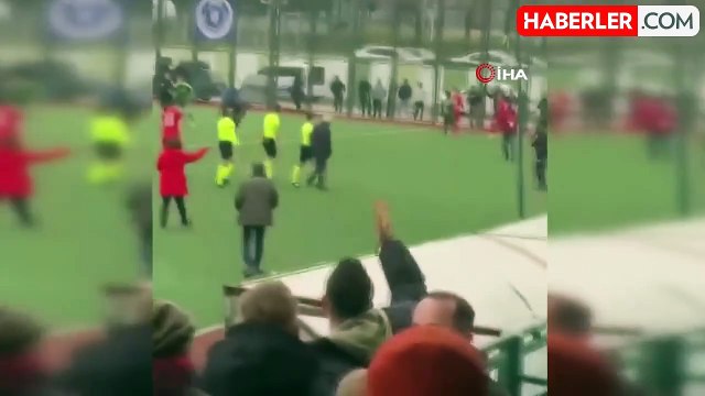 Amatör Lig Maçında Kavga Boks Ringine Dönüştü