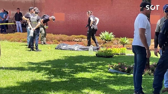 Homem morre após ser alvejado por disparos de arma de fogo em frente à Prefeitura de Cascavel