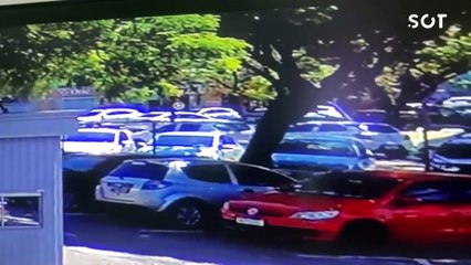 Câmeras capturam execução brutal em frente à Prefeitura de Cascavel