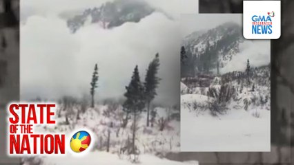 Avalanche o pagguho ng nyebe, naranasan sa Utah sa Amerika | SONA