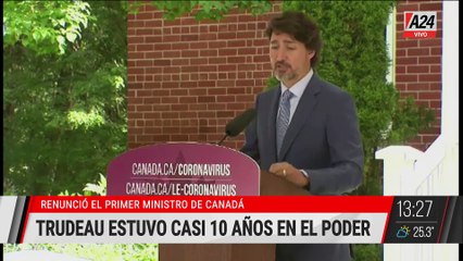 🔴 RENUNCIÓ JUSTIN TRUDEAU, PRIMER MINISTRO DE CANADÁ