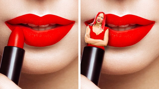 SI LE MAQUILLAGE ÉTAIT VIVANT💄Situations Folles & Pertinentes & Moments Drôles par 123 GO! CHALLENGE