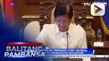 PBBM presides over several meetings to improve PH situation