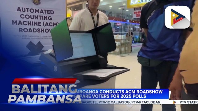 Comelec-Zamboanga conducts ACM roadshow to prepare voters for 2025 polls