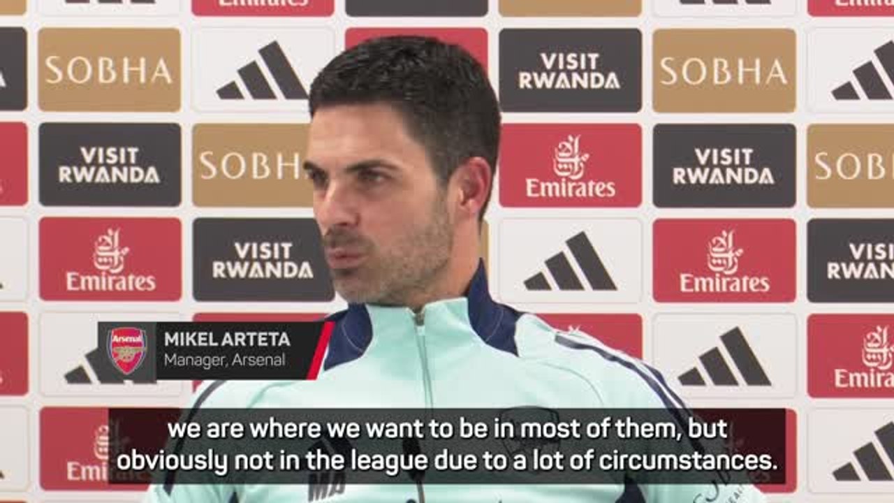 Arteta positive about Arsenal's season despite criticism