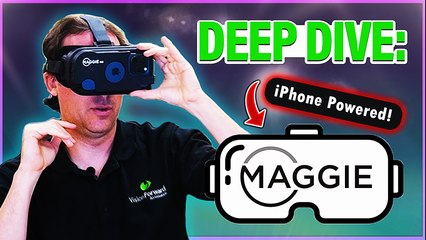 Deep Dive: Maggie IVR Wearable Magnifier that Uses an iPhone!