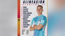 El detallazo de Ceballos el día del debut del canterano Diego Aguado