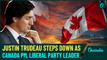 BREAKING| Trudeau Steps Down as Canadian PM, Liberal Party Leader After Nearly Decade of Leadership