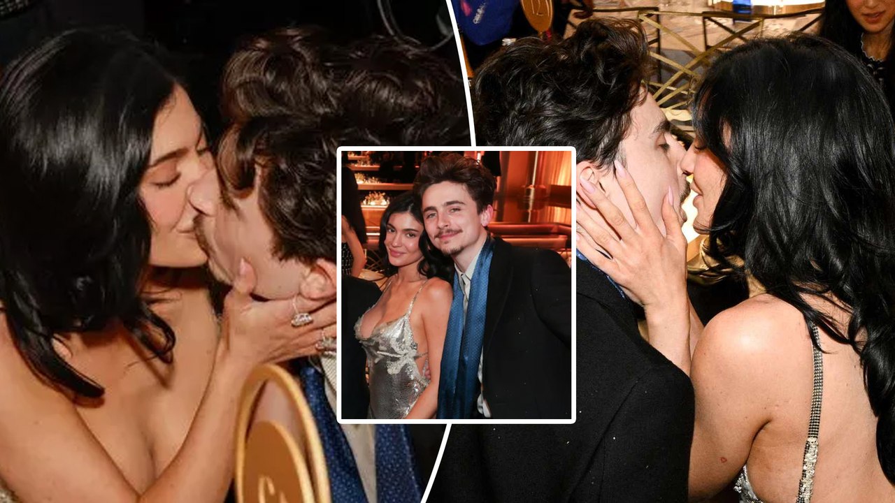 Timothée Chalamet And Kylie Jenner Make Headlines With Golden Globes 2025 Kiss!