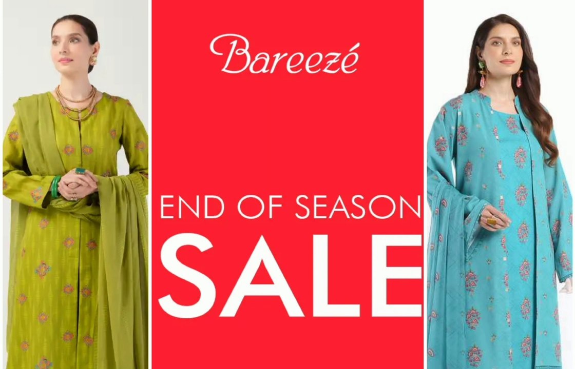 Bareeze winter sale 2024 || bareeze End Off Season Sale#bareeze