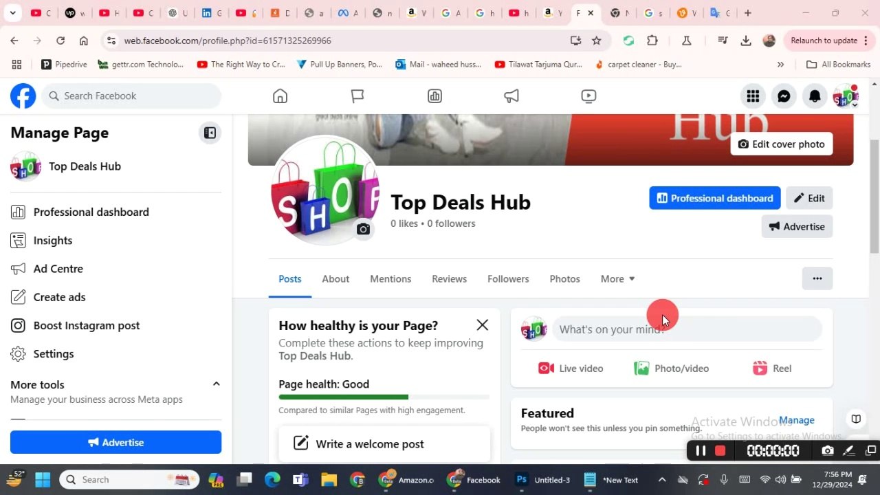 fix Facebook page link problem in amazon affiliate account  Affiliate marketing 2025