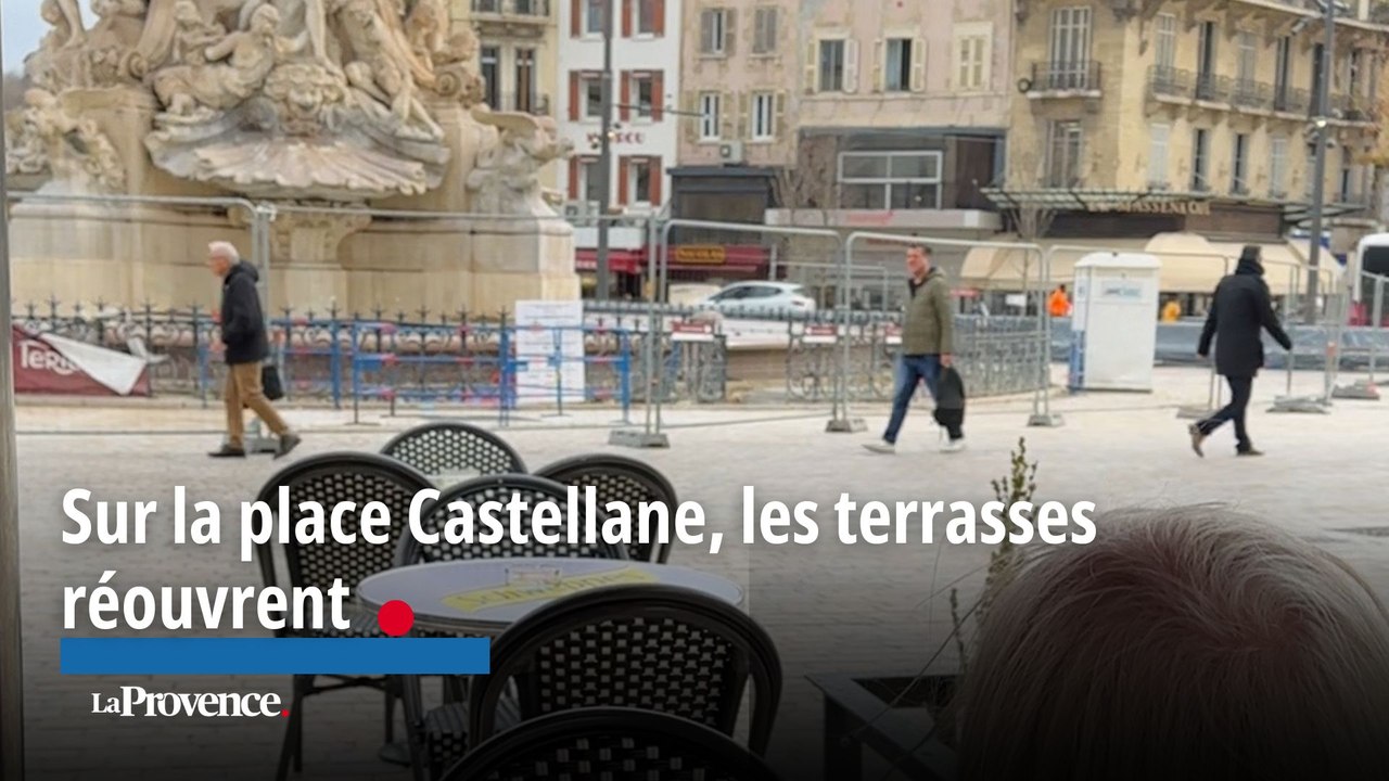 Sur la place Castellane, les terrasses réouvrent