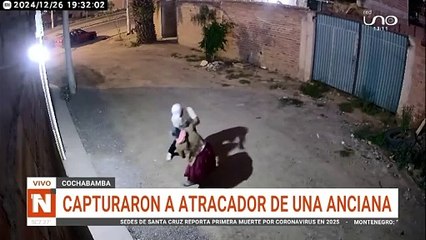 Policía logró capturar al atracador de una abuelita en el Túnel de El Abra