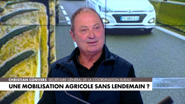 Christian Convers témoigne de la journée de mobilisation des agriculteurs