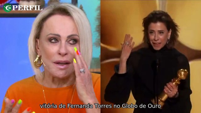 Fernanda Torres emociona Ana Maria Braga, elenco de 'Tapas & Beijos' e atualizações sobre saúde de João Carlos Martins no Globo de Ouro
