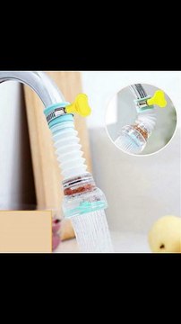 Kitchen Shower Splash Fan Faucet Water-saving Filter Tap Nozzle Extended Each