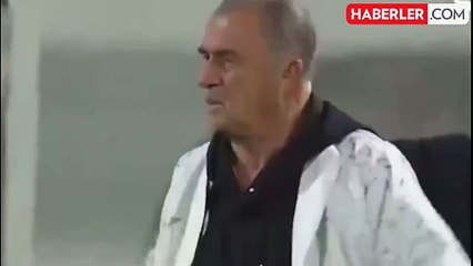 Ağzından çıkan kelimeye dikkat: Herkes Fatih Terim'in gol sevincini konuşuyor