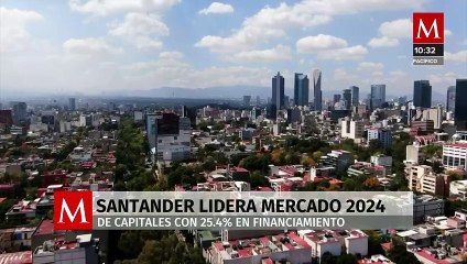 Santander México lidera el mercado de deuda local con 25% de participación