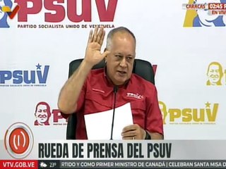 Primer Vpdte. del PSUV Diosdado Cabello informó sobre actividades que se desarrollarán en el país