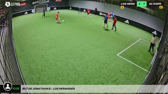 But de Jonathan G - Los Hermanos