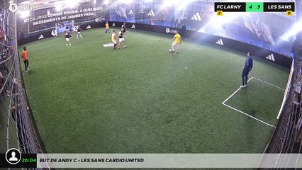 But de Andy C - LES SANS CARDIO UNITED
