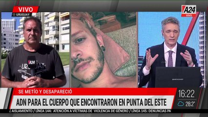 📢  LOS FORENSES DICEN NO PODER IDENTIFICAR AL JOVEN ENCONTRADO EN PUNTA DEL ESTE