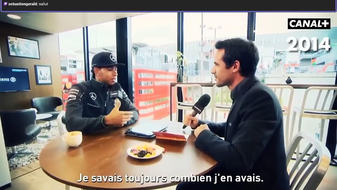 Réact au meilleurs moments de Lewis Hamilton chez Mercedes