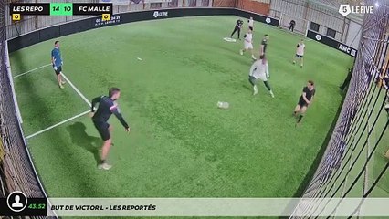 But de Victor L - Les ReportÉs