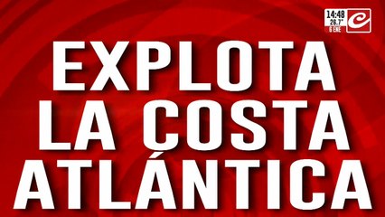 Explota la costa Atlántica: vacaciones de verano en la costa