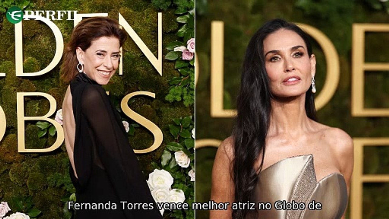 "Mensagem de Demi Moore, nova chance para Ainda Estou Aqui e estreia de Melhor Filme de Comédia no Globo de Ouro 2025!"