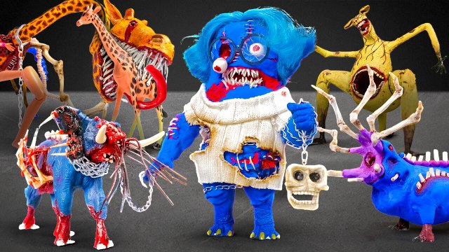 Sadness Is Scary 👻& Gathers All The Zoochosis Animals In Her Private Creepy Zoo