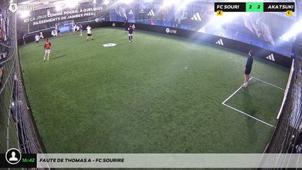 Faute de Thomas A - FC SOURIRE