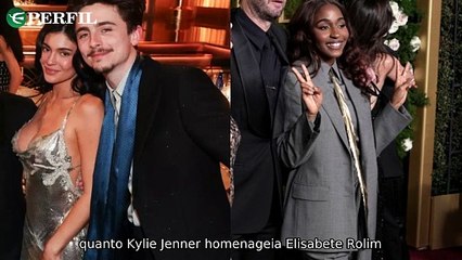 "Looks inspirados, penteados vintage e muito glamour: Os destaques do Globo de Ouro 2025"