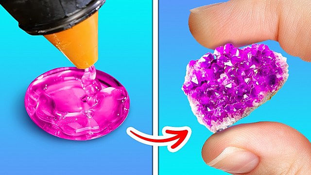 CRÉEZ DE MAGNIFIQUES BIJOUX DIY À PETIT PRIX : ARGILE, RÉSINE ET PISTOLET À COLLE ! 💎✨