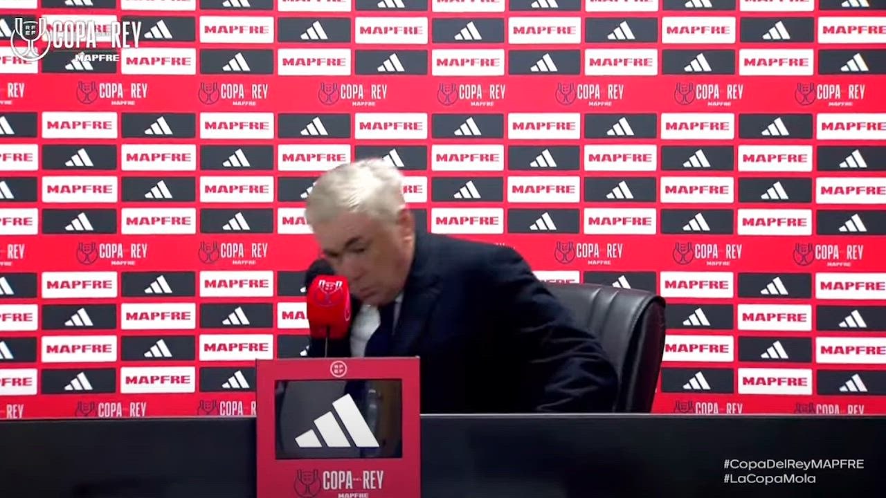 Rueda de prensa de Carlo Ancelotti tras Deportiva Minera vs Real Madrid