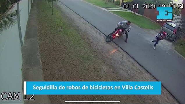 Seguidilla de robos de bicicletas en Villa Castells