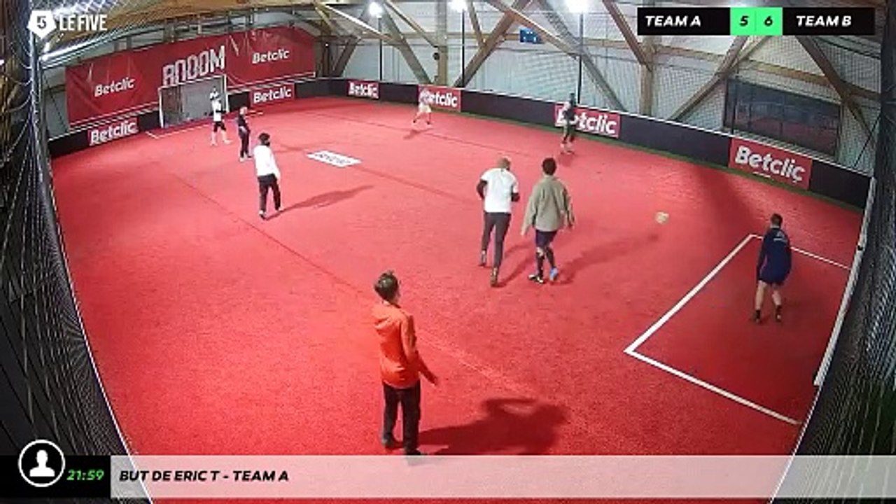 But de Eric T - Team A