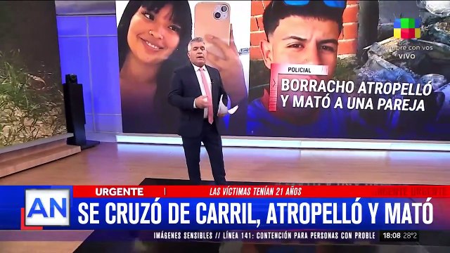 🔴 Manejaba borracho, se cruzó de carril, atropelló y MATÓ A UNA PAREJA