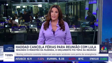 Haddad interrompe férias e discute orçamento de 2025 com Lula