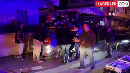 Bursa'da İki Otomobil Çarpıştı: 3 Yaralı